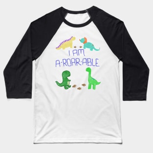 A-Roar-Able Baseball T-Shirt